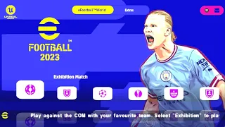 eFootball Pes 2023 PPSSPP TM Arts V4.0 Update Kits, Real Faces & Transfer English Text Graphics HD