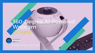 j5create: A 360-degree AI-powered conference webcam @ CES 2023