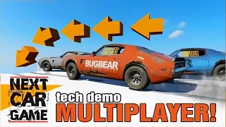 Next Car Game, Tech Demo MULTIPLAYER! - Races, LOLs and Games!