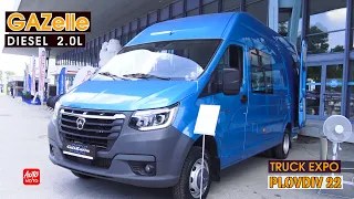 2022 GAZelle NN Van 2.0 TDI 136hp - Interior And Exterior - Truck Expo 2022, Plovdiv