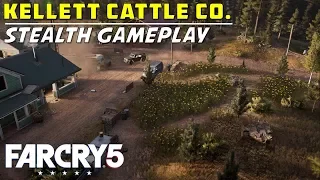 Liberate Kellett Cattle Co. Undetected | Stealth Gameplay | Holland Valley Cult Outpost | Far Cry 5