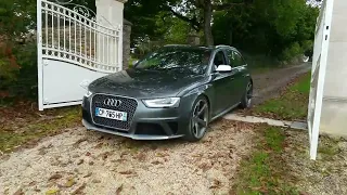 Deceleration Audi RS4 B8 HMS