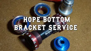 Hope Bottom Bracket Bearing Removal Replacement 24mm BSA Dust Seal ETC. .