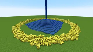 Infinitely replicating sponge VS Infinitely spreading water