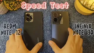 Redmi note 12 vs Infinix Note 30 5g | Speed Test | Alin ang mas maganda? Alin ang mabilis