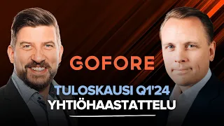 Gofore Q1'24: Aallonpohja todennäköisesti takana