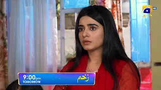 Zakham Episode 24 Promo | Sehar Khan | Aagha Ali | Tomorrow at 9:00 PM only on Har Pal Geo