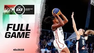 United States 🇺🇸 vs France 🇭🇺 | Women | Full Game | FIBA 3x3 U18 World Cup 2023