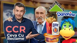 Ion Țiriac umorist. Reclamele lui Ceaușescu. McDonald’s trage pe nas. E-murdar | Ceva Cu Reclame #52
