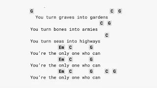 Graves into Gardens (CAPO 4) Song by Brandon Lake and Elevation Worship - Guitar Chords