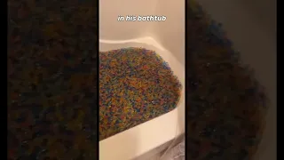 500,000 Orbeez in My Bathtub.. 🤯 #shorts #orbeez