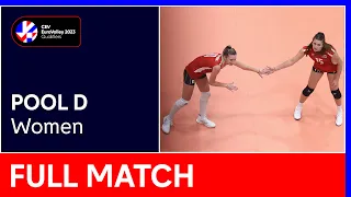 Full Match | Austria vs. Slovenia - CEV EuroVolley 2023 Qualifiers