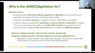 Assisted Decision Making Act 2015 Webinar