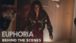 euphoria | rotating room scene breakdown - behind the scenes of season 1 episode 1 | HBO