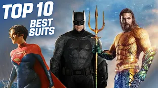 Top 10 BEST Suits In The DCEU!