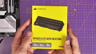 Corsair MP600 Elite Setup and testing tips