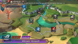 Chapter 1 Heroes Assault (Challenge Mode) - Lords Mobile | F2P