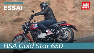 Essai BSA Gold Star 650 : classique par essence