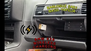 Bmw e36' ya NASIL KABLOSUZ ŞARJ NASIL YAPILIR (WİRELESS CHARGİNG)