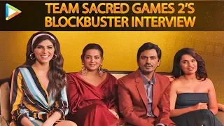 Nawazuddin, Elnaaz, Surveen & Amruta On Sacred Games 2 & Their Roles | Epic Gaitonde Quiz