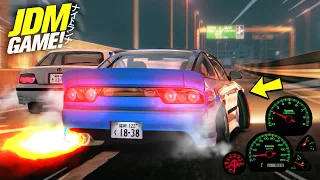 I Played The BEST NEW JDM Racing Game EARLY! (Night Runners)