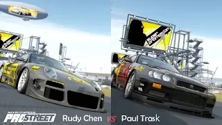 Rudy Chen 911 Turbo Vs Paul Trask Skyline R34 Comparison - NFS ProStreet