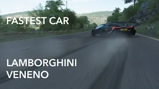 Lamborghini Veneno - Forza Horizon 4 | Logitech G920 Steering Wheel + Paddle Shifter Gameplay