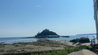 Cornwall - St Michael´s Mount - Timelapse of high tide (Aug 2022)