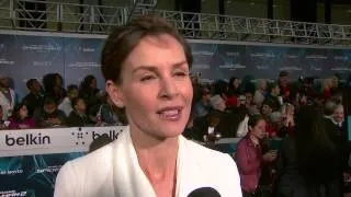 The Amazing Spider-man 2: Embeth Davidtz Official Movie Premiere Interview | ScreenSlam