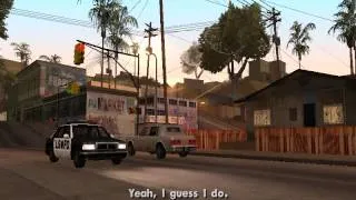 GTA san andreas прохождение первая заставка