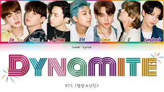 BTS - 'Dynamite' - (Color Coded Lyrics)