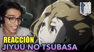 MÚSICO reacciona a JIYUU NO TSUBASA | SHINGEKI NO KYOJIN y sus himnos!