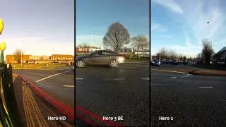 GoPro Hero 3 BE vs Hero2 vs Hero HD Video Comparison