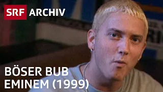 Rapper Eminem im Interview (1999) | Hip-Hop und Rap | SRF Archiv