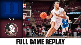 Duke vs. Florida State Full Game Replay | 2022-23 ACC Women’s Basketball