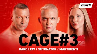 FAME 16 CAGE: Daro Lew, Sutonator, Martirenti (prowadzi Wardęga)