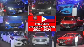 MG Motor Cars Price-lists 💲 & Upcoming New Cars 🚗 in Philippines 2022 - 2024 | ZS, HS, MG 5 & MORE