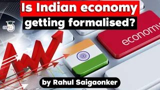 Is Indian economy getting formalised? Informal sector shrinking says SBI report | Economy for UPSC