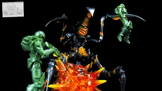 Figma Starship Troopers Traitor Of Mars Warrior Bug - Arachnid Figure Review