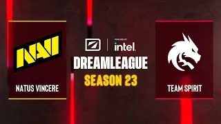 Dota2 - Natus Vincere vs Team Spirit - Game 2 - DreamLeague Season 23 - CQ - EEU