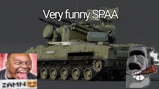 2S6 Tunguska is very funny SPAA (War Thunder)