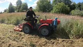 TZ-4k-14 cutting grass