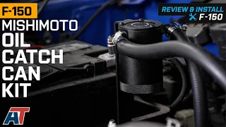 2011-2023 3.5L EcoBoost F-150 Mishimoto Direct-Fit Oil Catch Can Kit Review & Install