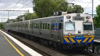 Hitachi Trains around Melbourne compilation - Metro Trains Melbourne