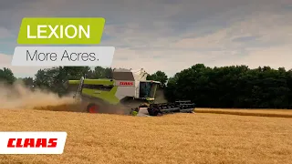 CLAAS LEXION | More Acres.