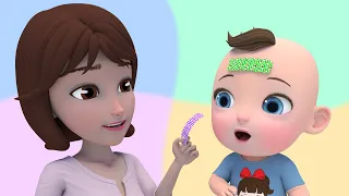 Learn Color with The Boo Boo Song 아야아야 아파요 매직 밴드를 붙여요 영어동요 Nursery rhymes 라임이와 영어 공부 해요!