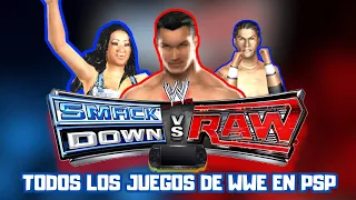 PROBAMOS TODOS los JUEGOS de WWE para PSP en 2024 😱