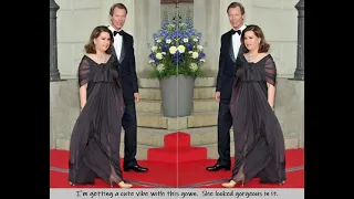 The Incredible Gowns of The Grand Duchess of Luxembourg