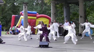 Chen Style Tai Chi Performance at Mid-Autumn Moon Festival 2017 - Furman University - Greenville, SC