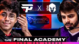 RESUMO FINAL ACADEMY: PAIN GAMING x VIVO KEYD - ILHA DAS LENDAS